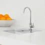 Billi Alpine 120 Water Tap and orange bowl